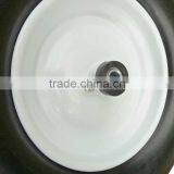 16inch 4.00-8 PU Wheel With Quality Ball Rim for Wheelbarrows thumbnail-3