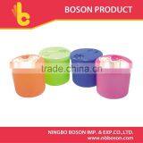 1.3L Cylindrical Plastic Storage With Spoon thumbnail-1