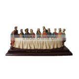 Custom Resin Religious the Lord's Last Supper Sculpture thumbnail-1