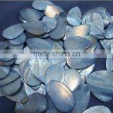 Blue Raindrop River Shell Blank for Jewelry