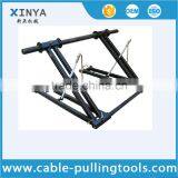 4 Tonne Scissor Lift Cable Drum Jacks Cable Drum Stand for Medium Sized Drums thumbnail-1