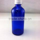 100ml Essential Oil Bottle Glass Blue thumbnail-1