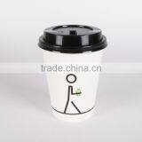 Wholesale Single Wall Logo Print Disposable Paper Cup for Coffee/tea thumbnail-1