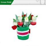 Stylish Flower Pots, Flower Pots Wholesale, Canvas Flower Bag thumbnail-5