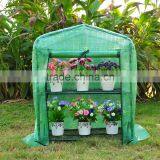 Mini Warm House Indoor Greenhouse 2 Tier Plate Stand Green House thumbnail-1