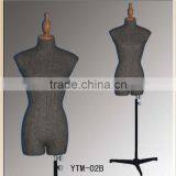 Realistic Adjustable Wooden Tailor Mannequins thumbnail-3