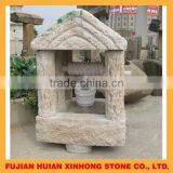 Hand Carved Garden Stone Water Fountain in Chinese Well Style . thumbnail-1
