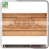 Stone Carving Yellow Fireplace Mantel With Flower thumbnail-3