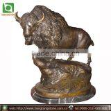 Bronze Brass OX Sculpture thumbnail-1