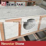 White Marble Vanity Top Countertop Laminate Island Countertop thumbnail-3