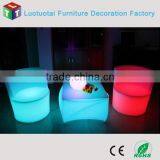 Illuminated Commercial Led Furniture /led Dining Table & Chair Set thumbnail-5