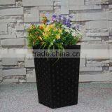Square Black Dot Inner Gardens Box Planter thumbnail-1
