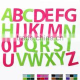 #16010702 felt sticker, felt letter sticker craft, with different shapes & colors