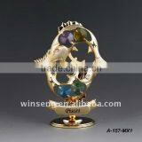 24K Gold Plated Zodiac Pisces Decorative thumbnail-1