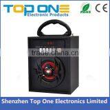 Subwoofer Stereo Audio Portable Wooden Speaker With Remote Control thumbnail-3