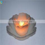 Flower Lotus Candle Holder As Wedding Giveaways Favors thumbnail-1