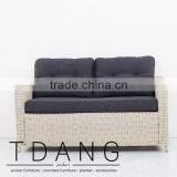 Belle Outdoor Wicker Bench - Poly Rattan Furniture thumbnail-2