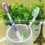 Rubber Handle Teeth Whitening High Quality Nylon Bristle Adult Toothbrush thumbnail-4