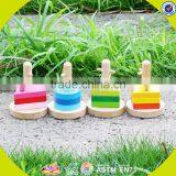 Wholesale Colorful Wooden Sort and Stack Toy Intelligence Wooden Sort and Stack Toy W11C001 thumbnail-2