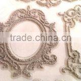 Self-Adhesive Classic Glitter Lace Foam Sticker, Elegant Decorative Shinny Glitter Sticker thumbnail-4