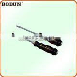 D1070 224 Black and Brown Transparent Wear Heart Handle With Two Use Screwdriver