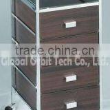 Home Furniture Rolling Plastic Storage Trolley, Mobile P.P Drawer Cart thumbnail-6