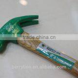 Berrylion 0.25-0.5kg Claw Hammer Forged Finished Claw Hammer With Wooden Handle thumbnail-1