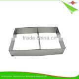ZY-F1393 Good Price Square Stainless Steel Cake Mold Cake Ring thumbnail-3