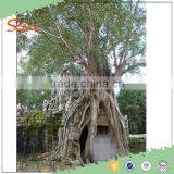 2016 Popular Wooden Tree House/ Artificial Biggest Banyan Tree Decoration thumbnail-1