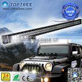 Curved 50" 288w Led Curved Light Bar Jeep Wrangler Unlimited Bumper