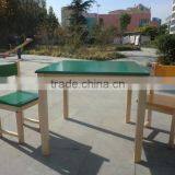 Children Folding Table, Children Wood Table and Chairs thumbnail-6