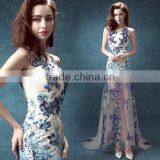 2015 Sexy Beautiful Nighty Sleeveless Celebrity Evening Dress thumbnail-1