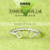 High Quality Wedding Rings Without Stones Specail Ladies Ring Designs Love Couple Rings for Engagement thumbnail-6