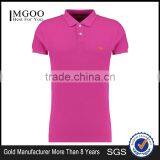 MGOO OEM Services Plain Color Mens T Shirts Buttons Up Fly Mens Tops New Design Polo thumbnail-1