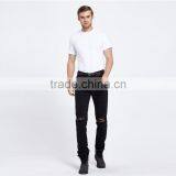 Fashion New Men's Brand Men's Jeans Black Jeans Hole Personality Male Personality Pants thumbnail-6