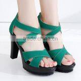 Ladies Fashion Shoes Women Sexy Big Size High Heel Sandals thumbnail-4