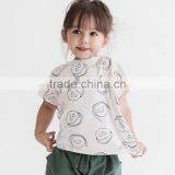 S17518A Cartoon Boys Girls T-shirts New 2017 Summer Children's Clothing thumbnail-1