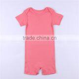 Hot Sale Short Sleeve 100% Cotton Baby Jumpsuit thumbnail-1