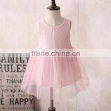 Modern Summer Lace Baby Girl Birthday Vest Dress thumbnail-3