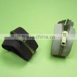 Best Selling Metal Zipper Brass Zips With Semi Lock Zippers for Shorts Jeans thumbnail-4