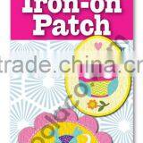 Mini Color Iron on PU Patches Kids Iron on Patch Heat Transfer Patch thumbnail-1