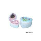 Sell Blue Heart-Shaped Jewelry Boxes With Lavender thumbnail-1