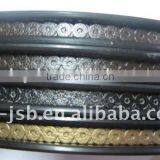 PU Leather Sequins Reel Sequins for Embroidery Garments Accessories thumbnail-5