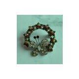 China (Mainland) Butterfly And Flowers Pin thumbnail-1