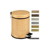 Sell Rattan Garbage Bin thumbnail-1