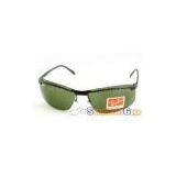Ray-Ban RB3308-Black Frame With Green Lens thumbnail-1