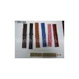 12 - 30mm Colord Imitation Croco Leather Wrist Watch Bands, Shining / Matt Leather Watches Strap thumbnail-1