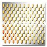 High Quality Square Hole Copper Perforated Metal For Office Furniture thumbnail-3