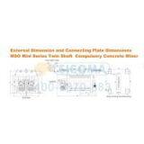 SICOMA MSO Mini Series Twin Shaft Compulsory Concrete Mixer thumbnail-2