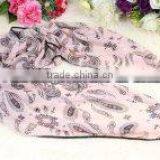 PRINTED POLYESTER SCARF